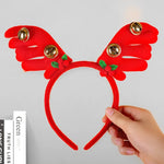 Reindeer Headband Soft Felt Adjustable Fit