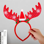 Reindeer Headband Soft Felt Adjustable Fit