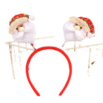 Reindeer Headband Soft Felt Lightweight