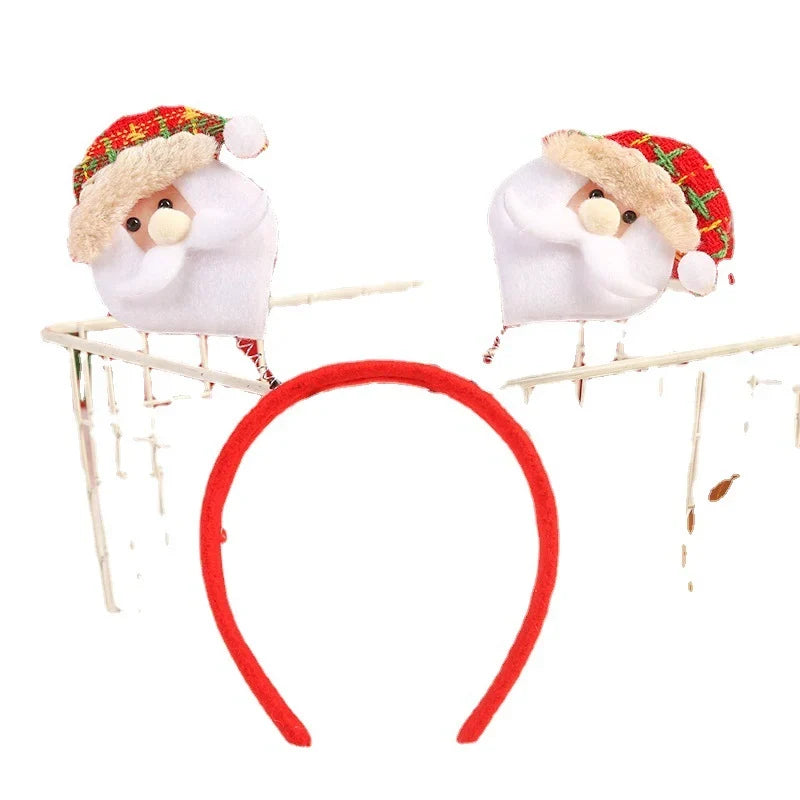 Reindeer Headband Soft Felt Lightweight