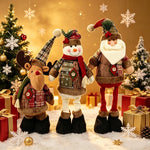 Reindeer Plush Decoration Soft Plush Child-Safe Filling