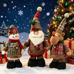 Reindeer Plush Decoration Soft Plush Child-Safe Filling