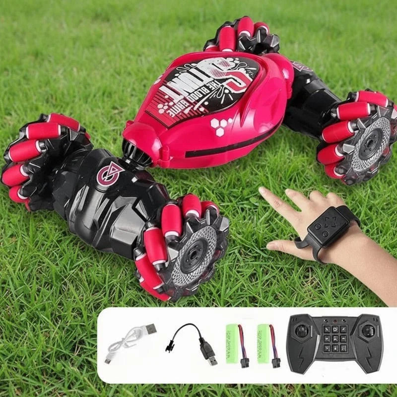 Remote Control Car Gesture-Controlled 360° Stunts LED Lights