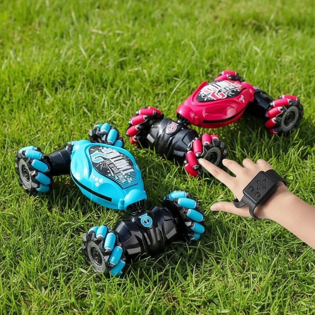 Remote Control Car Gesture-Controlled 360° Stunts LED Lights