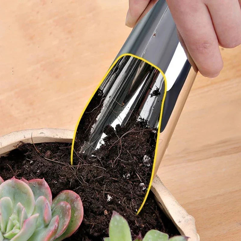 Repotting Scoop Stainless Steel Narrow Tip