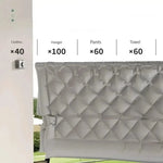 Retractable Clothesline Wall-Mounted Space-Saving 44.1 lb Capacity