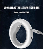 Retractable Dog Leash LED Light & Soft-Grip Handle