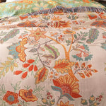 Reversible Cotton Blanket Jacquard Bohemian Pattern Lightweight Breathable