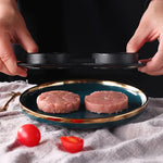 Rice Ball & Burger Press Double-Grid Easy-Release Compact 12cm