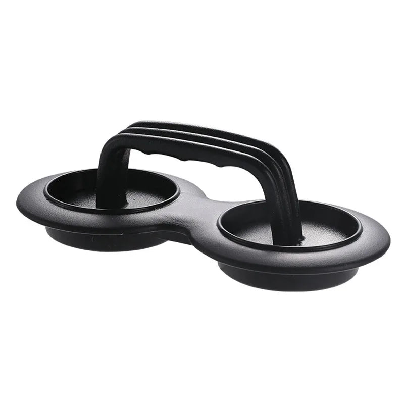Rice Ball & Burger Press Double-Grid Easy-Release Compact 12cm