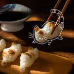 Rice Ball Mold Cat-Shaped Ergonomic Handles