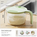 Rice Rinsing Basket Grain-Retaining Filtered Drainage