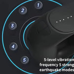 Ring Massager Deep Tissue 5 Modes Hands-Free Rechargeable