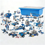 Robot Building Kit Programmable Remote-Controlled 736-Piece Set