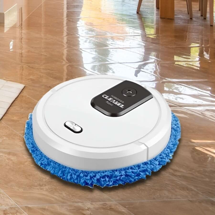 Robot Mop Smart Navigation Automatic Charging Rotating & Spray Modes