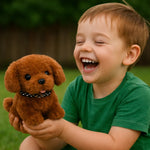 Robot Puppy Plush Toy Walking Sound & Touch Activated