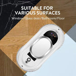 Robot Window Cleaner AI Navigation Remote Control Strong Suction