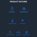 Robot Window Cleaner AI Navigation Remote Control Strong Suction