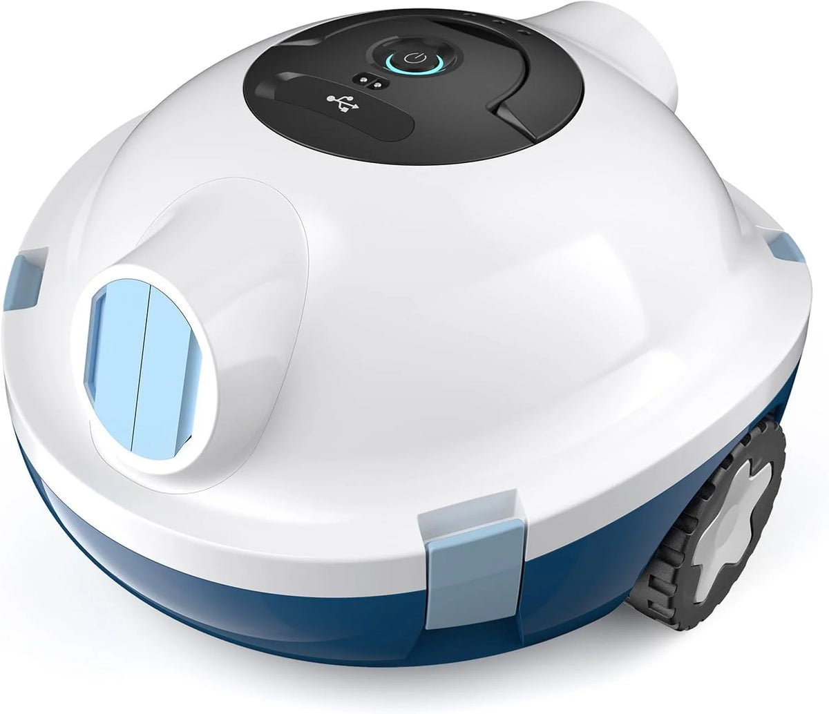 Robotic Pool Cleaner Cordless 120-Min Runtime Automatic Edge Parking