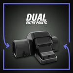 Rodent Trap Enclosed Snap Mechanism Hands-Free Setup Reusable