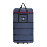 Rolling Duffel Bag Water-Resistant With Telescoping Handle & Smooth-Rolling Wheels