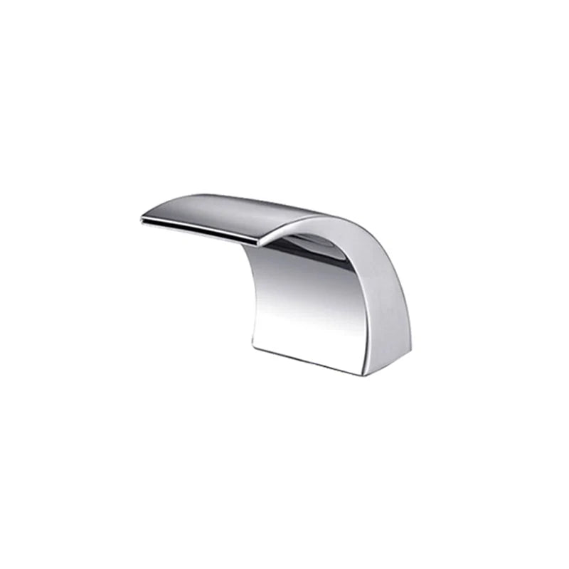 Roman Tub Faucet Solid Brass Waterfall Spout Polished Chrome