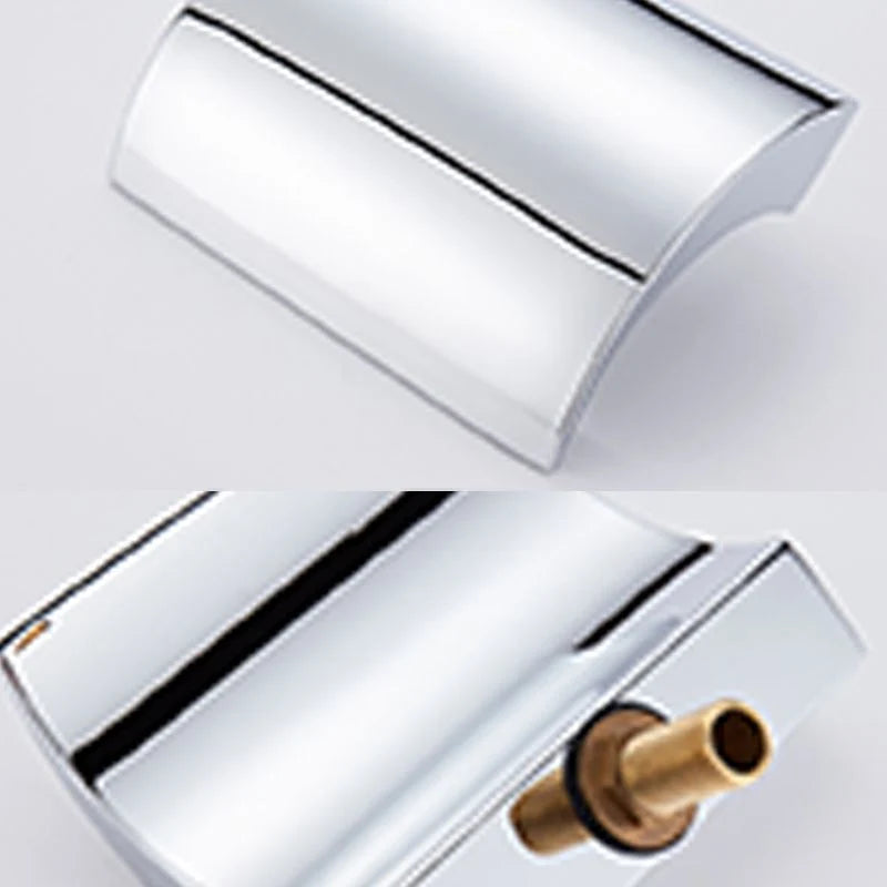 Roman Tub Faucet Waterfall Spout Solid Brass