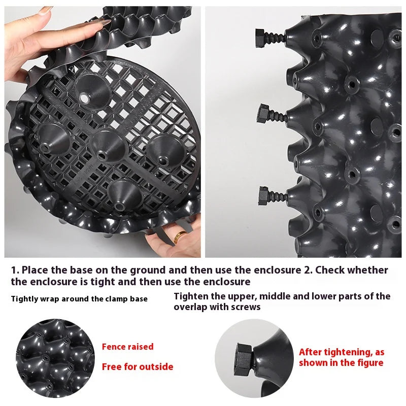 Root Control Device Guides Root Growth Reduces Root Rot