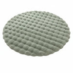 Round Shag Rug Soft Polyester Machine Washable