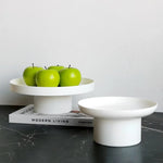 Round Storage Tray Plastic Two Sizes For Home Organization