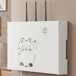 Router Cover Wall-Mounted Ventilated Hidden Cable Management
