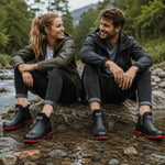 Rubber Boots Water-Repellent Slip-Resistant Sole