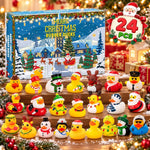 Rubber Duck Advent Calendar 24 Vinyl Bath Toys