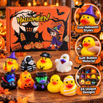 Rubber Duck Advent Calendar 24 Vinyl Bath Toys