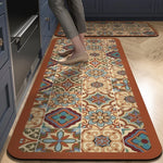 Rug Runner Non-Slip Backing Soft Surface Easy-Care Fabric