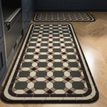 Rug Runner Non-Slip Backing Soft Surface Easy-Care Fabric