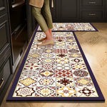 Rug Runner Non-Slip Backing Soft Surface Easy-Care Fabric