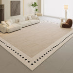 Rug Textured Stain-Resistant Non-Slip Backing