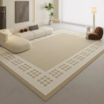 Rug Textured Stain-Resistant Non-Slip Backing