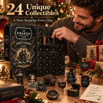 Rum Advent Calendar 24 Mini Bottles Compact Display