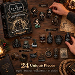 Rum Advent Calendar 24 Mini Bottles Compact Display
