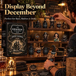 Rum Advent Calendar 24 Mini Bottles Compact Display