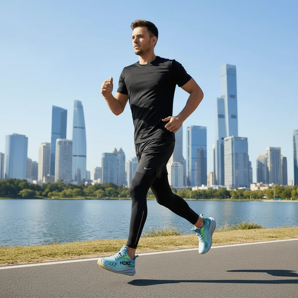 Running Shoes Lightweight Cushioned Breathable Construction