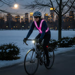 Running Vest LED Reflective USB-Rechargeable 3 Light Modes
