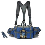 Running Waist Bag Water-Resistant No-Bounce Dual Bottle Holders