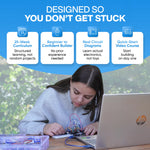 STEM Electronics Kit 25-Week App-Guided All Parts Included