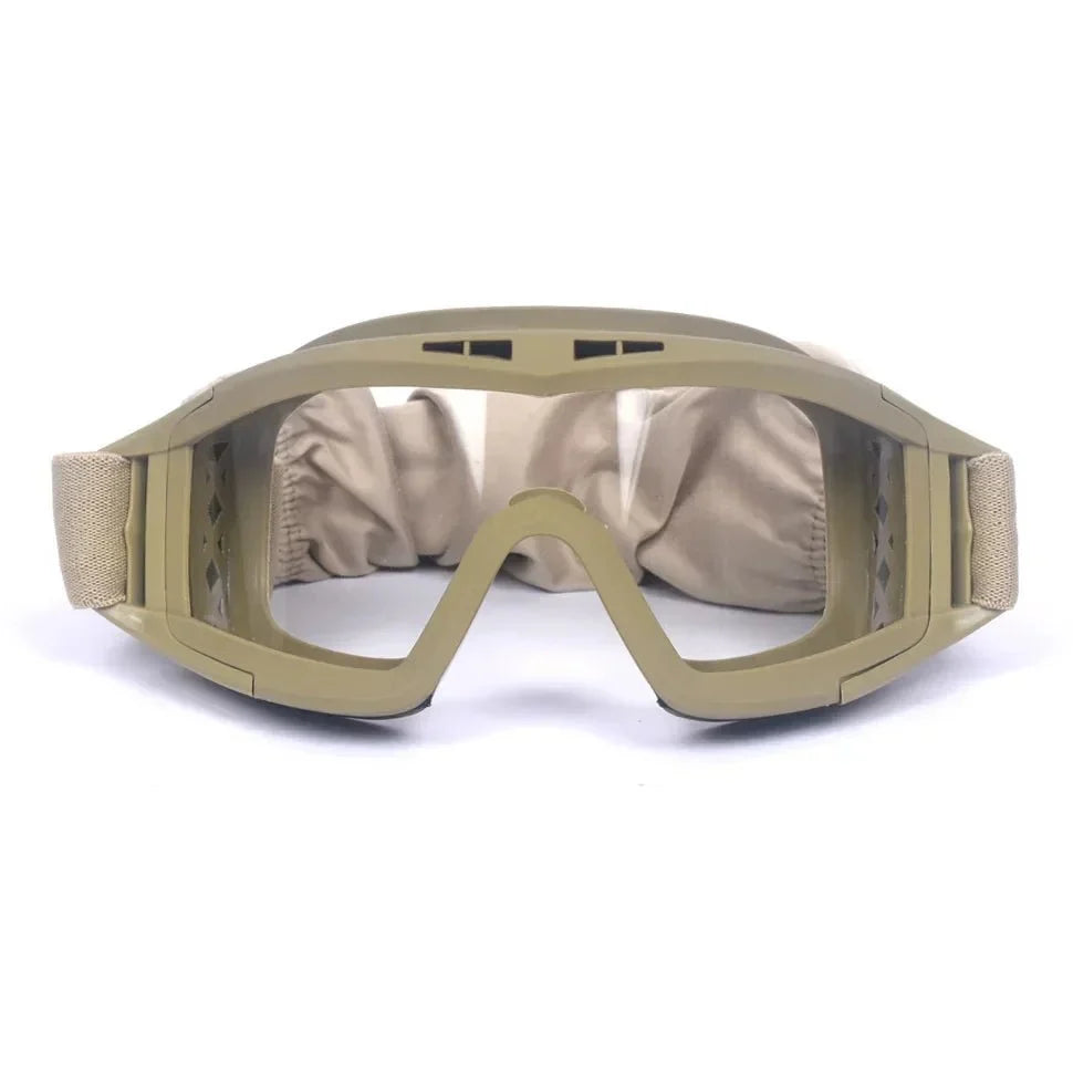 Safety Goggles Impact-Resistant Polycarbonate Lenses Adjustable Strap & Padded Fit