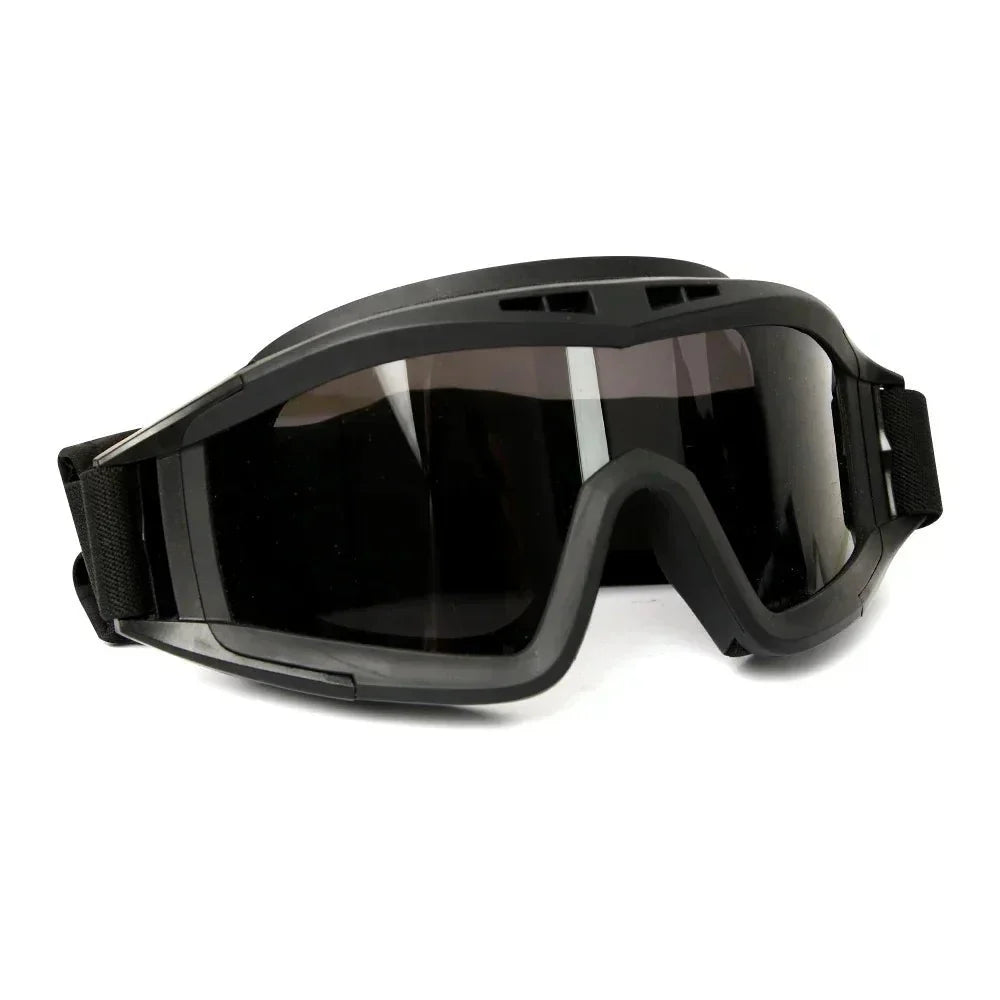 Safety Goggles Impact-Resistant Polycarbonate Lenses Adjustable Strap & Padded Fit