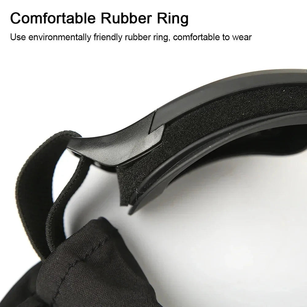 Safety Goggles Impact-Resistant Polycarbonate Lenses Adjustable Strap & Padded Fit