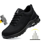 Safety Shoes Steel Toe Slip-Resistant Lightweight Comfort